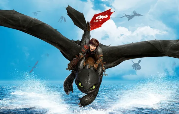 Картинка movie, film, 2014, How to Train Your Dragon 2