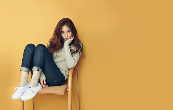 Картинка K-Pop, Wallpaper, Krystal Jung