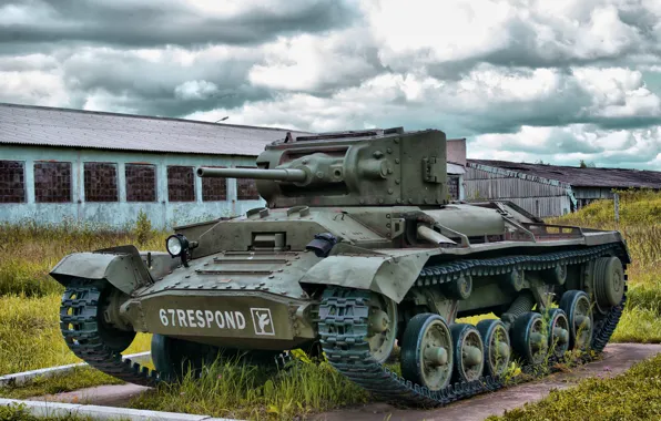 Легкий, танк, Россия, британский, пехотный, периода Второй мировой войны, танковой музей, Кубинка