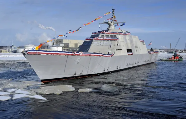 Lead ship, USA Navy, USS Milwaukee, littoral combat, Freedom class, LCS-5