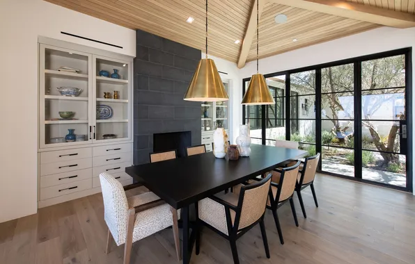 Дизайн, стиль, комната, вилла, интерьер, столовая, Newport beach, by Houzz