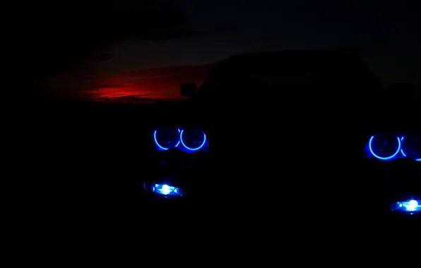 Bmw, 3 series, angel eyes