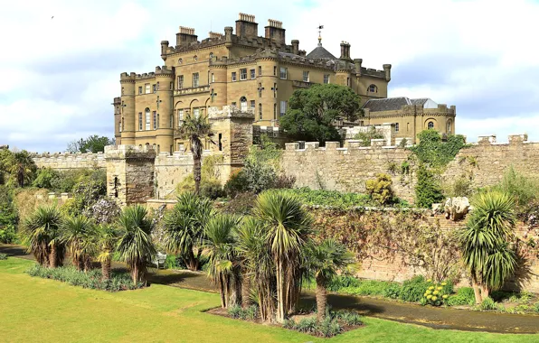Картинка пейзаж, замок, Culzean castle Scotland