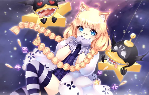Female, Dragon Nest, Fanart, Ducks, Solo, LilPanda, Academic (Dragon Nest), Little Girl