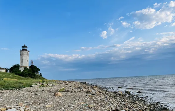 Море, Маяк, Лето