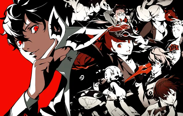 Маска, персонажи, Persona 5, Persona, Persona 5 Royal