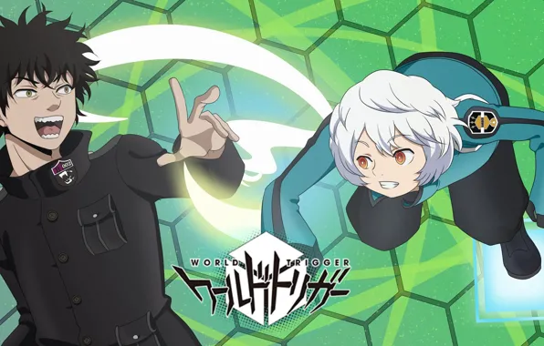 Аниме, парни, World Trigger, Импульс мира
