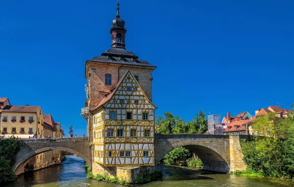 Germany, Bamberg, old, historical, town hall