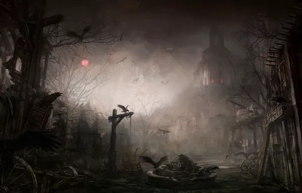 Dark, Games, Art, Diablo 3, Horror, Games art