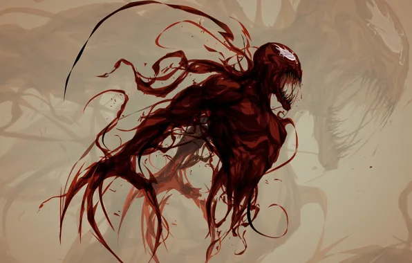 Spider-man, horror, marvel, carnage