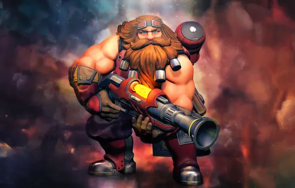 Гном, Paladins, Barik