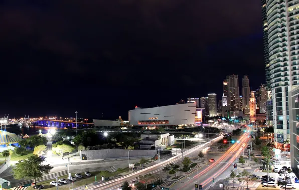 Картинка city, город, Флорида, USA, США, Miami, Florida, Майями