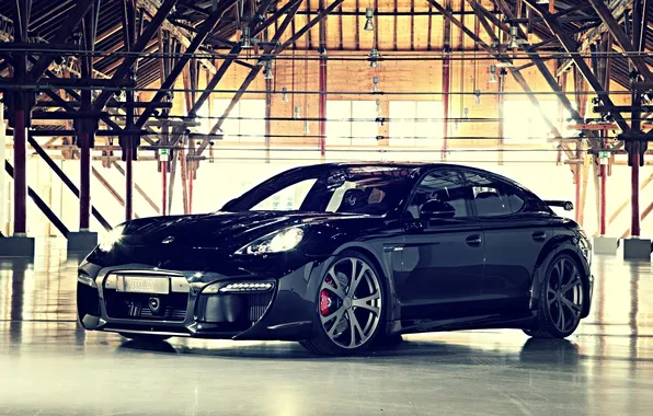 Картинка тюнинг, диски, Порше, porsche panamera