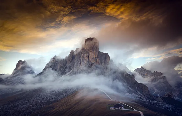 Картинка italy, dolomites, Portrait of a Mountain