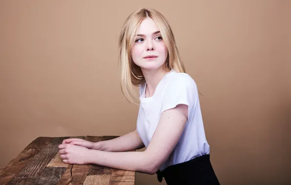 Elle Fanning, Эль Фаннинг, на фотосессии для фильма, «Сидни Холл», «Sidney Hall»