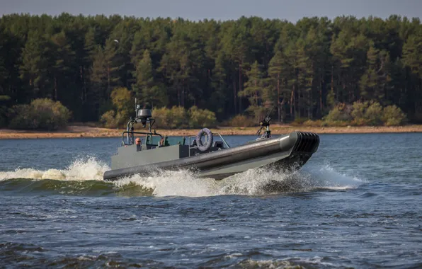 Boat, combat boat, speed boat, BK-9
