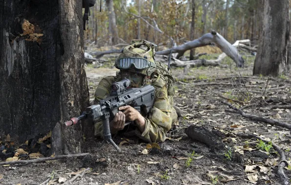 Оружие, солдат, Australian Army