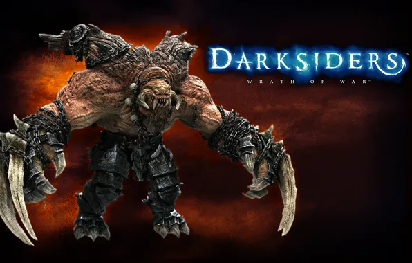 Монстр, когти, wrath of war, darksiders