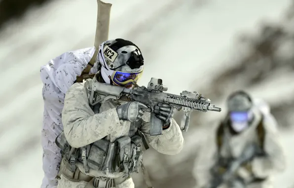 Картинка оружие, армия, солдат, United States Navy SEALs