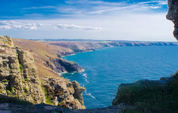 Nikon, rock, sea, landscape, coast, photographer, school, shore