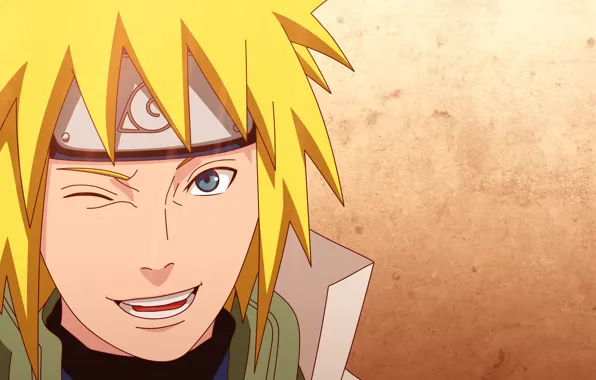 Улыбка, парень, Наруто, Naruto, Минато Намикадзе