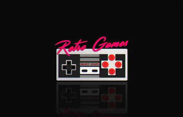 Минимализм, Ретро, Джойстик, Nintendo, Retro Games
