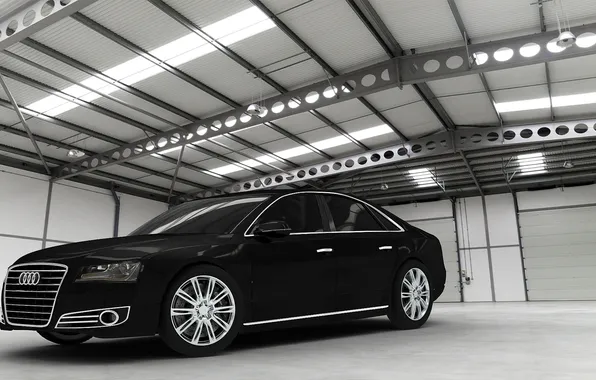 Машина, Audi, Ауди, гараж