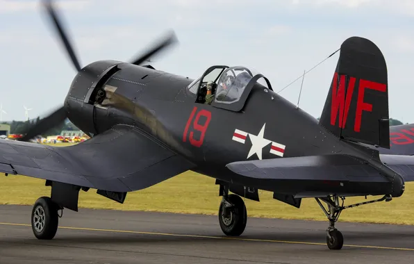 Corsair, палубный истребитель, F4U-5N
