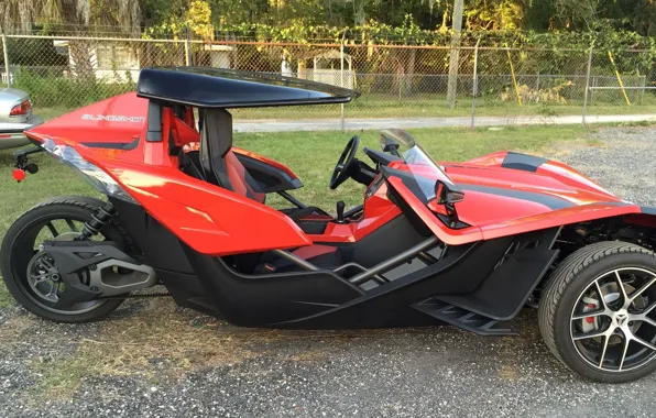 Beautiful, comfort, hi-tech, Polaris, Slingshot, tecnology, sporty, tricycle