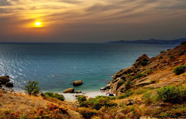 Море, пляж, небо, himmel, menschen, людишки портящие вид, strand