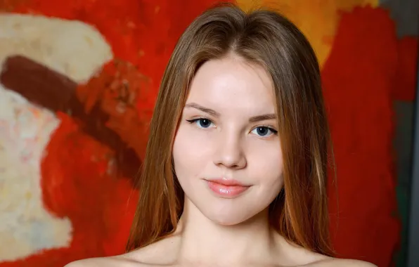 Взгляд, лицо, модель, Kate Chase