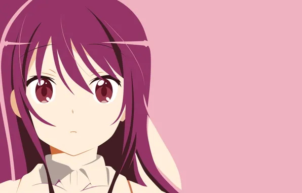 Взгляд, фон, девочка, Comic Girls