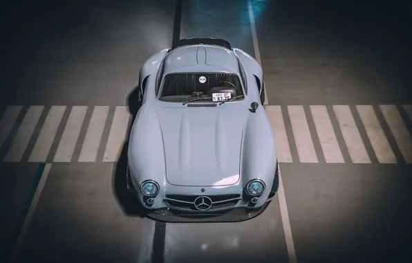 Авто, Машина, Mercedes, Render, Style, Суперкар, 300SL, Retro