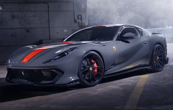 Феррари, спорткар, экстерьер, Competizione, Ferrari 812, by Novitec, 2023, Ferrari 812 Competizione