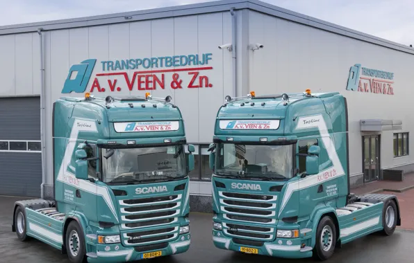 Две, тягач, Scania, R450