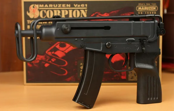 Оружие, пистолет-пулемёт, «Скорпион», чешский, Vz. 61