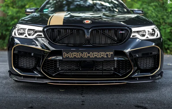 BMW, седан, передок, 2018, Biturbo, BMW M5, Manhart, M5