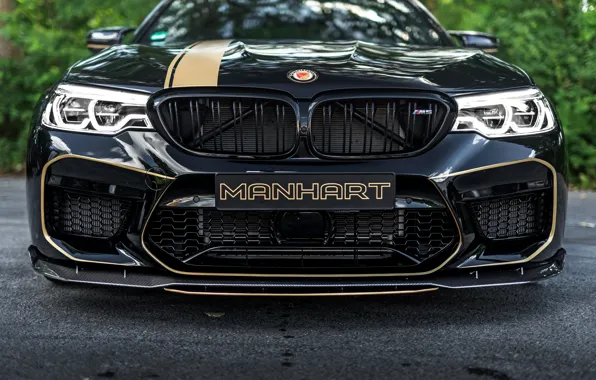 Картинка BMW, седан, передок, 2018, Biturbo, BMW M5, Manhart, M5