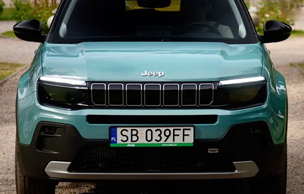 Картинка Jeep, front view, Jeep Avenger