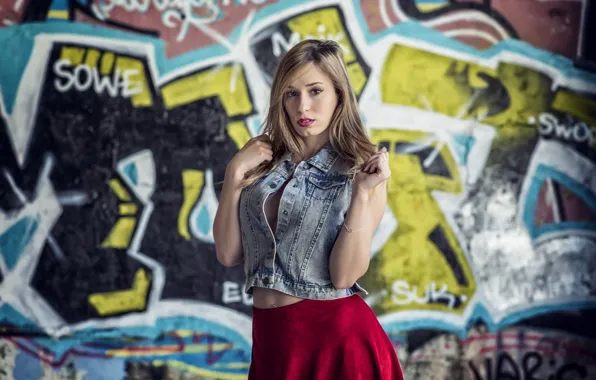 Взгляд, девушка, Alba