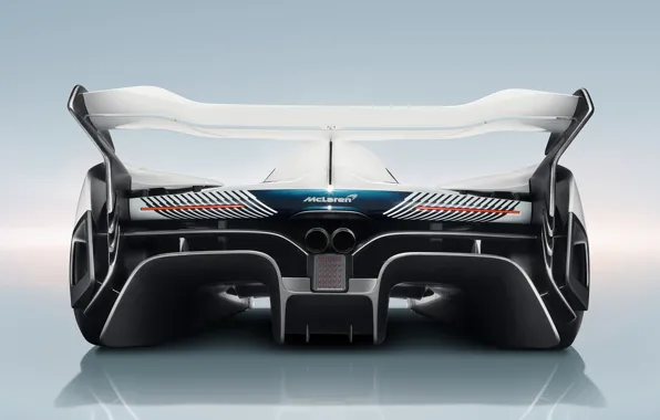 McLaren, вид сзади, 2022, McLaren Solus GT