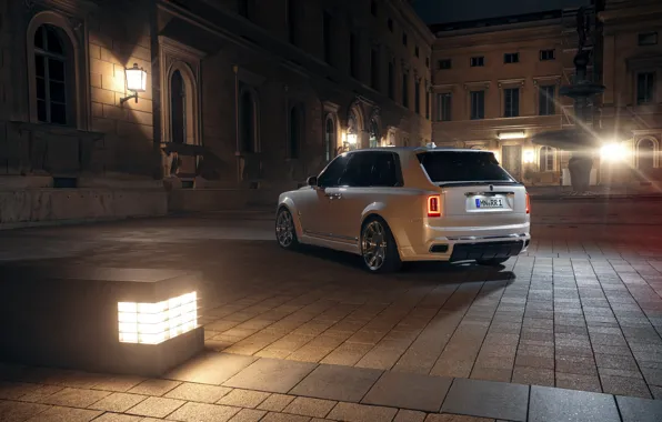 Rolls-Royce, 4x4, Tuning, Роллс Ройс, Rims, Кроссовер, Rear, Cullinan