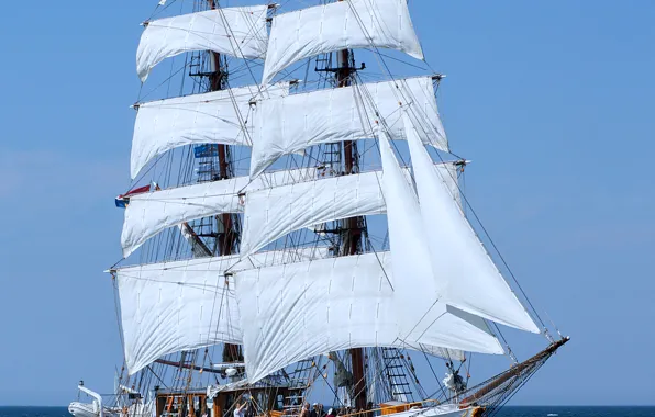 Корабль, парусник, прогулка, морская, Aphrodite