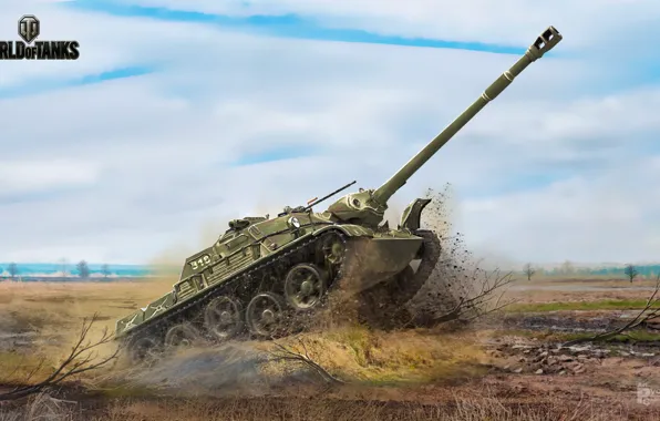 СССР, сау, World of Tanks, СУ-122-54, Руслан Серый