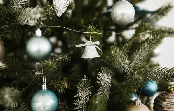 Украшения, шары, елка, Новый Год, Рождество, Christmas, balls, New Year