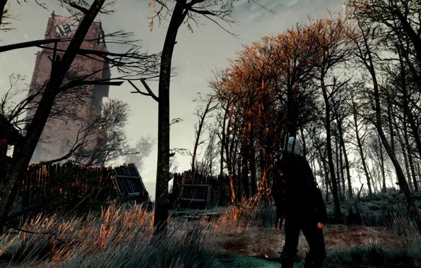 Картинка The Witcher 3, Geralt From Rivia, Коломница