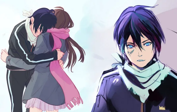 Аниме, арт, Инори, Noragami, Бездомный бог, Ято