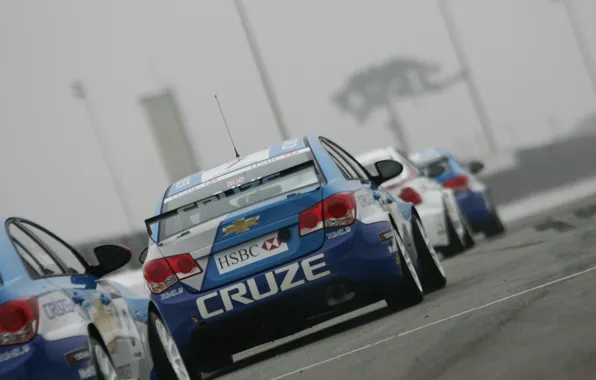 Фон, обои, трасса, Chevrolet, гонки, автомобиль, Cruze, WTCC