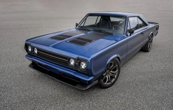 Blue, Plymouth, SEMA, Plymouth GTX, SEMA 2024, Electromod Concept