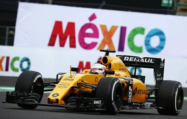 Картинка Renault, Team, Magnussen, F1, 20 Mexico